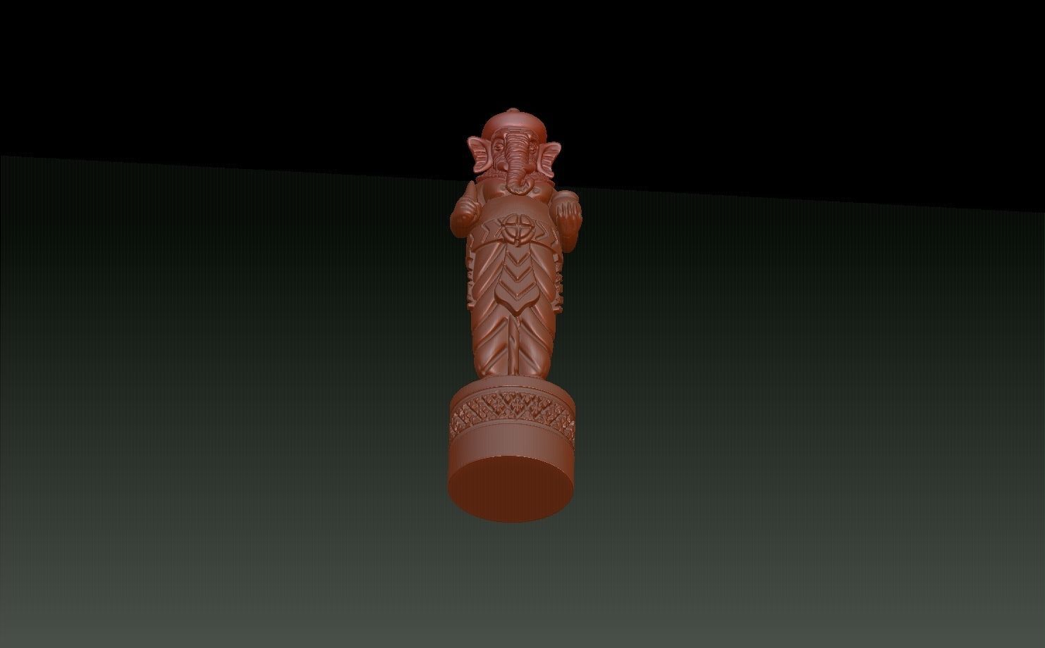 ganesh lord 3D print model_3