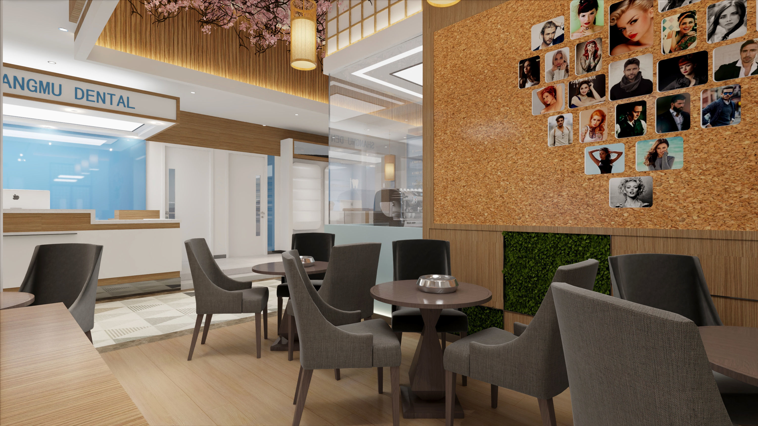 Privet Dental clinic - reception - medical care 3D model_6