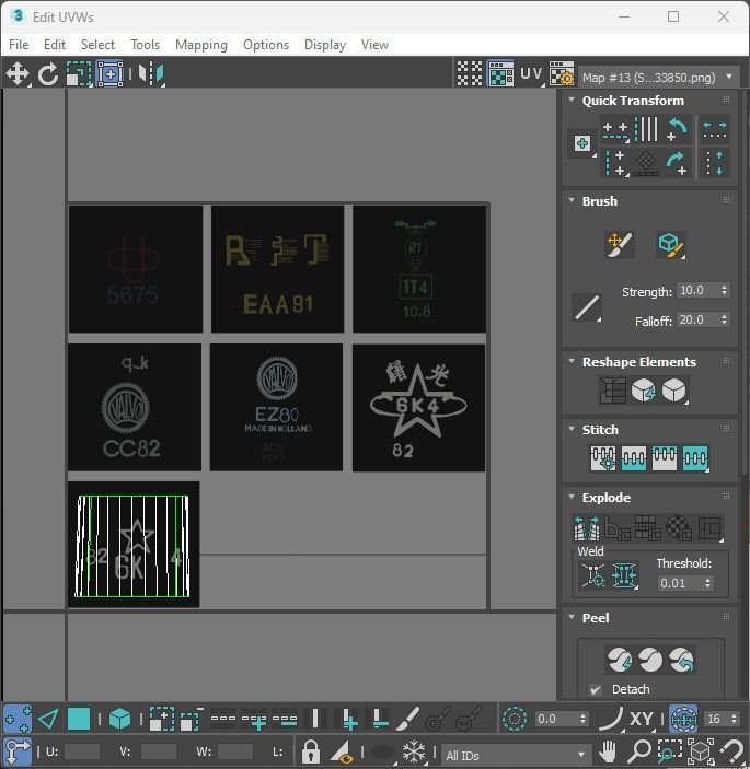 Vacuum Tubes Set 3D model_103