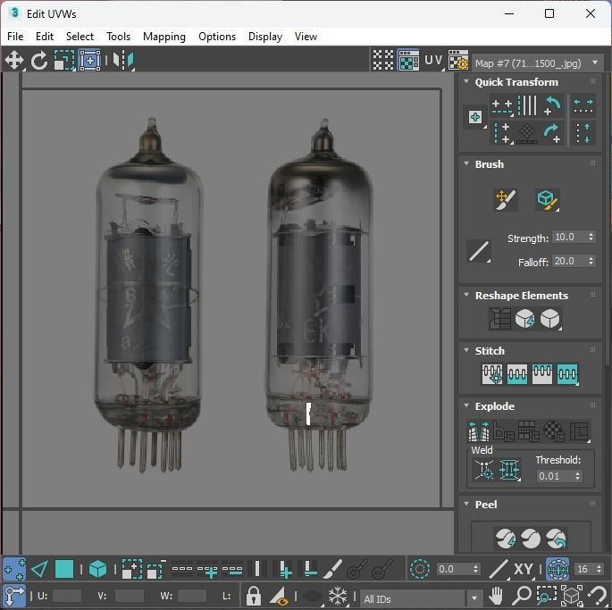 Vacuum Tubes Set 3D model_95