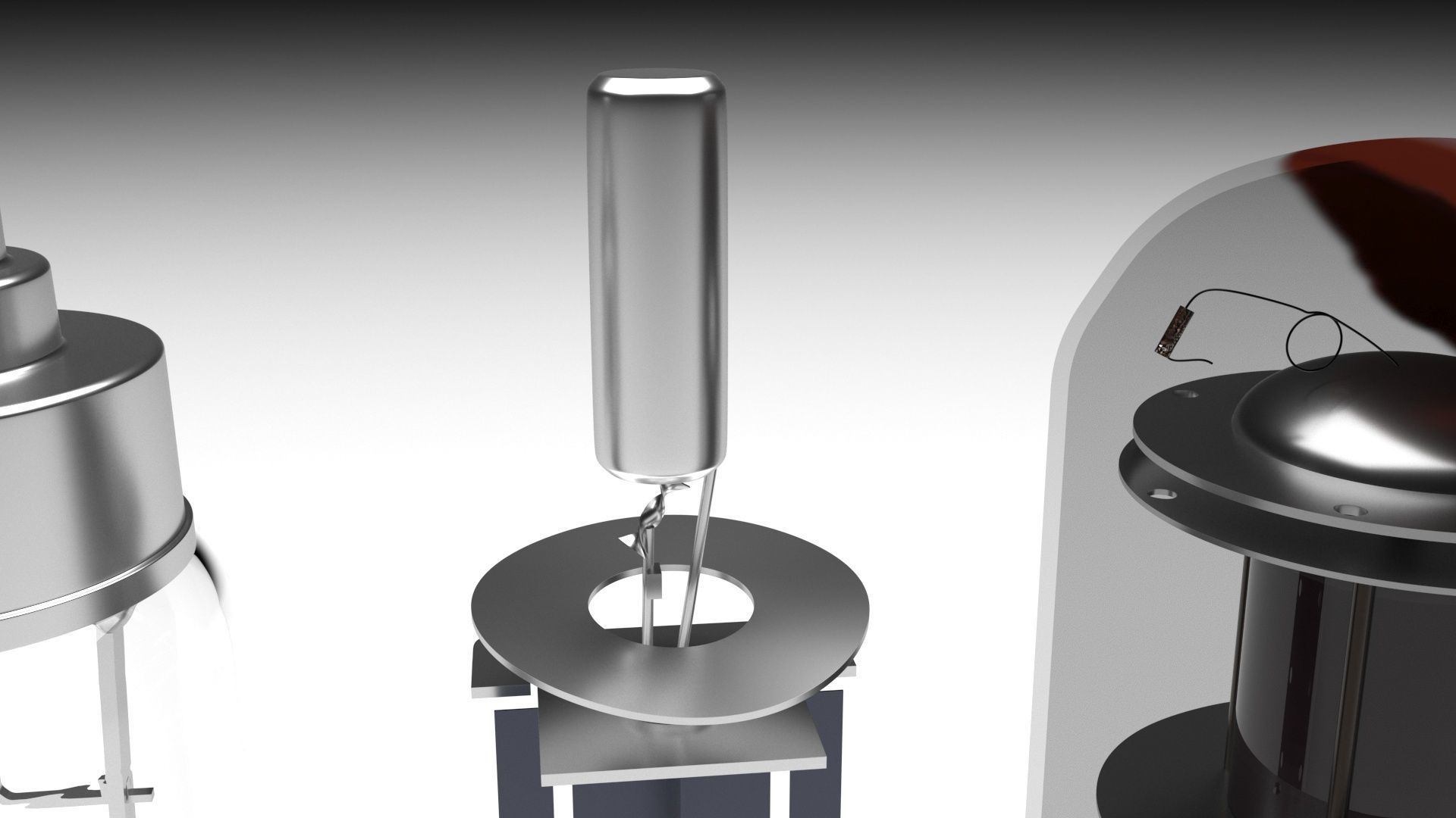 Vacuum Tubes Set 3D model_35