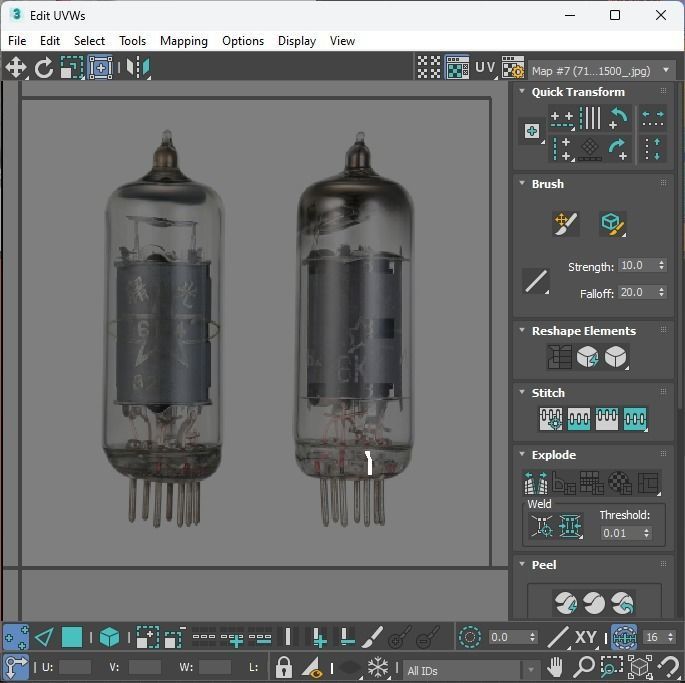 Vacuum Tubes Set 3D model_93