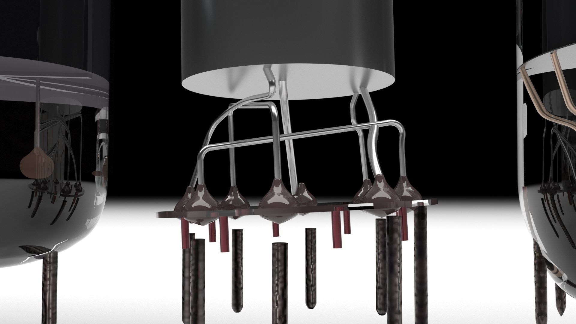 Vacuum Tubes Set 3D model_33