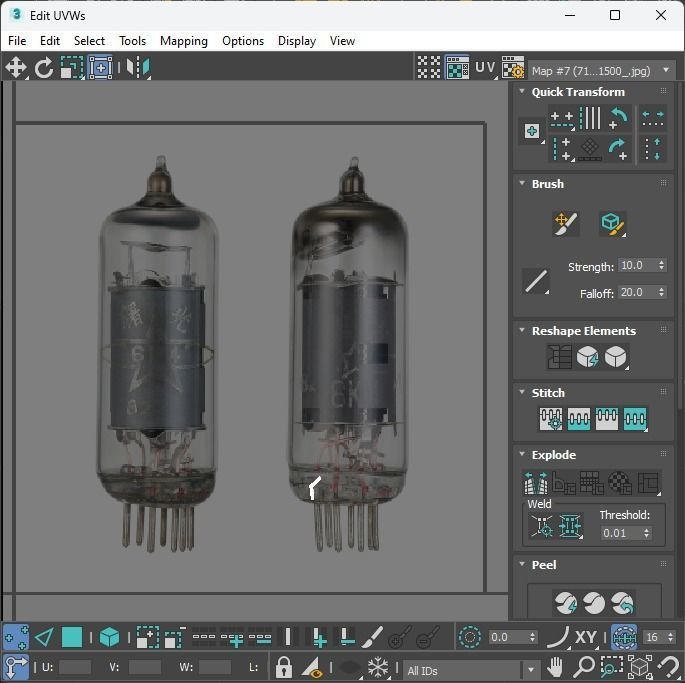 Vacuum Tubes Set 3D model_96