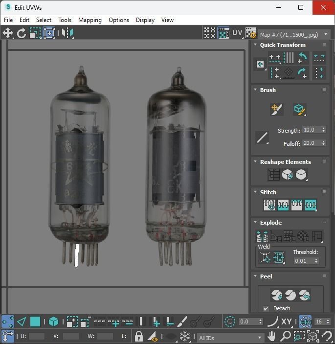 Vacuum Tubes Set 3D model_92