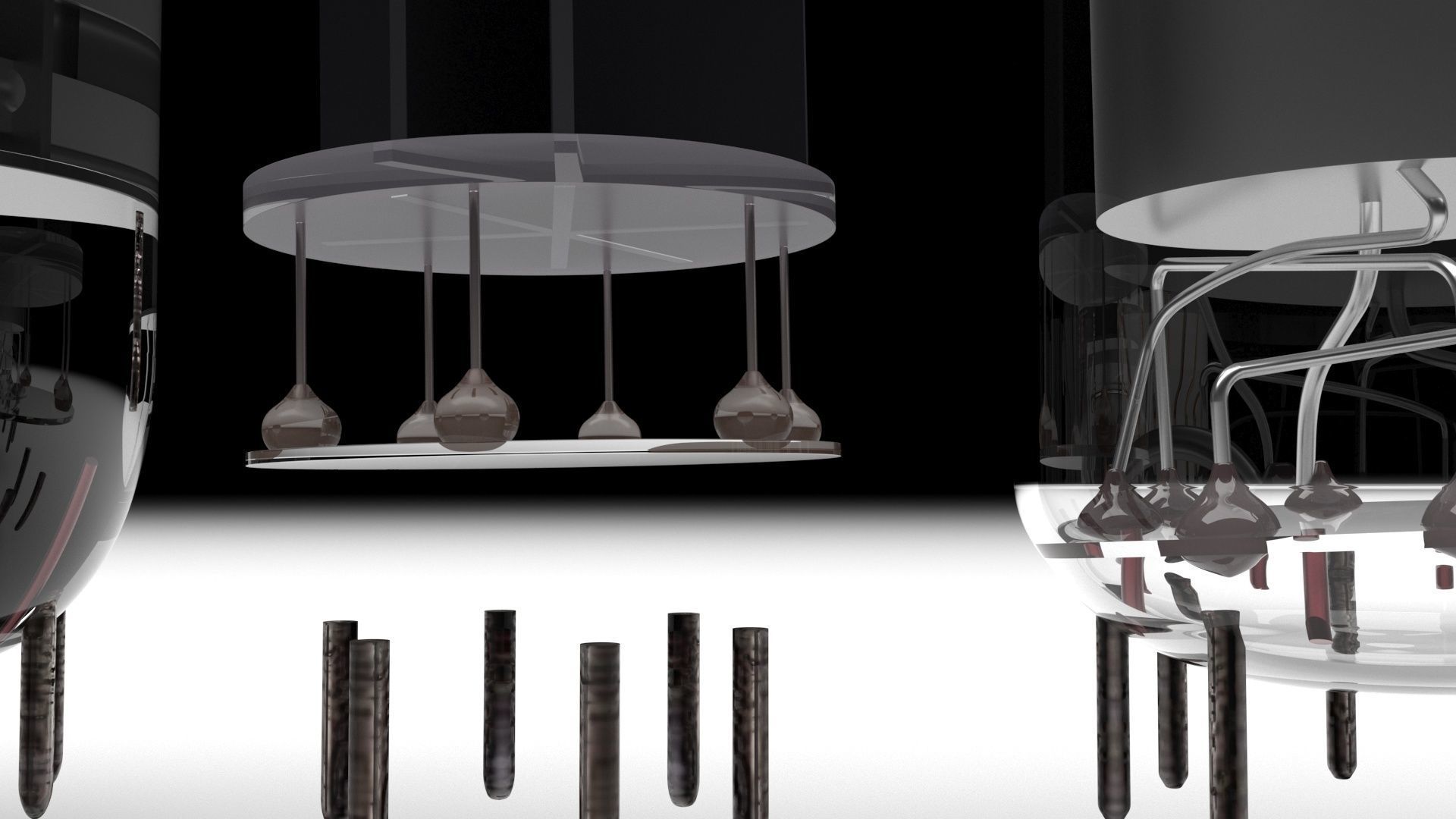 Vacuum Tubes Set 3D model_34