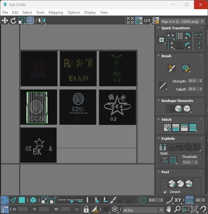 Vacuum Tubes Set 3D model_100
