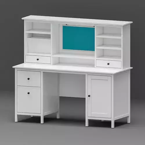 White Computer Desk