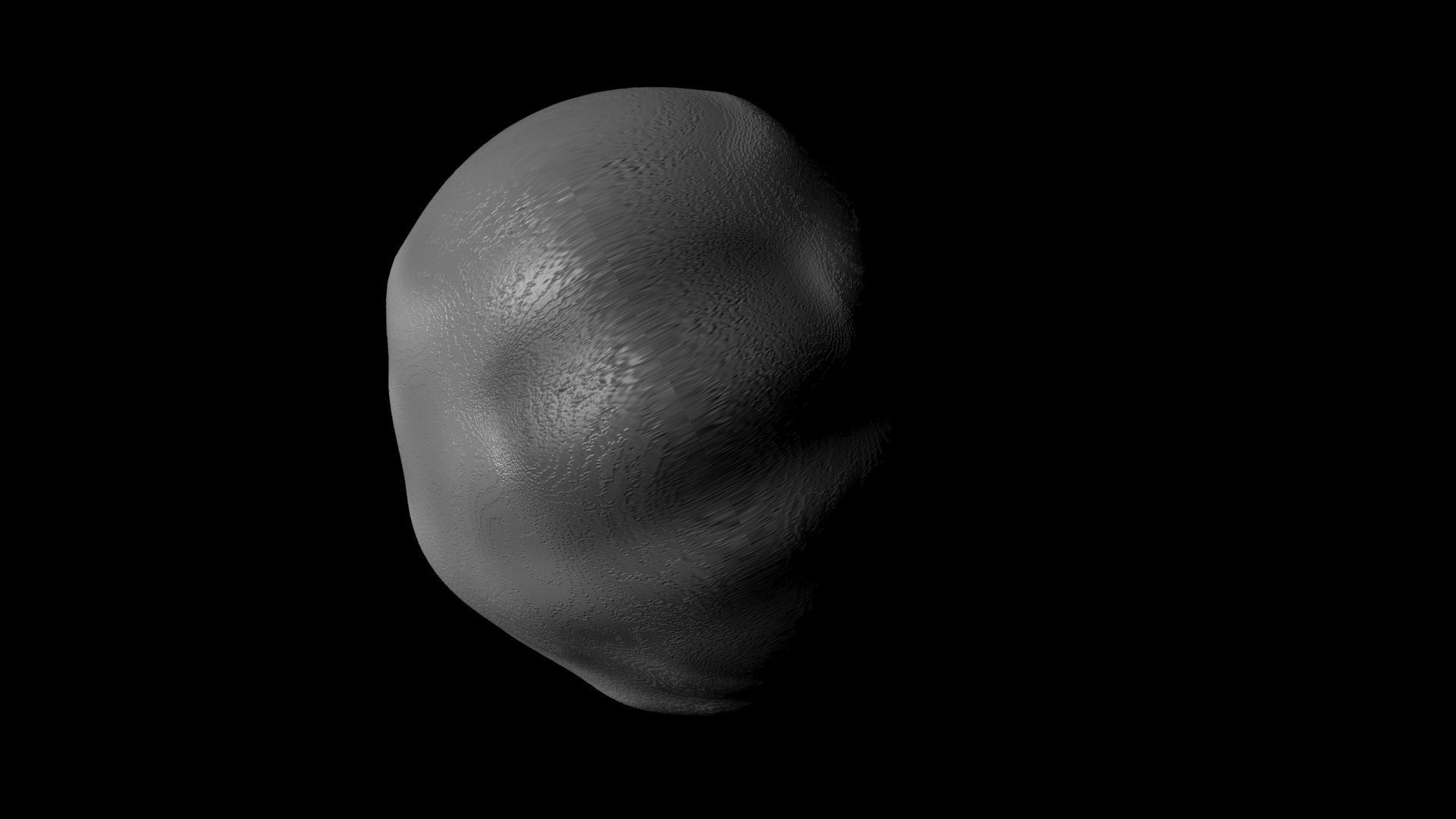 Hygiea Rock 3D model_4