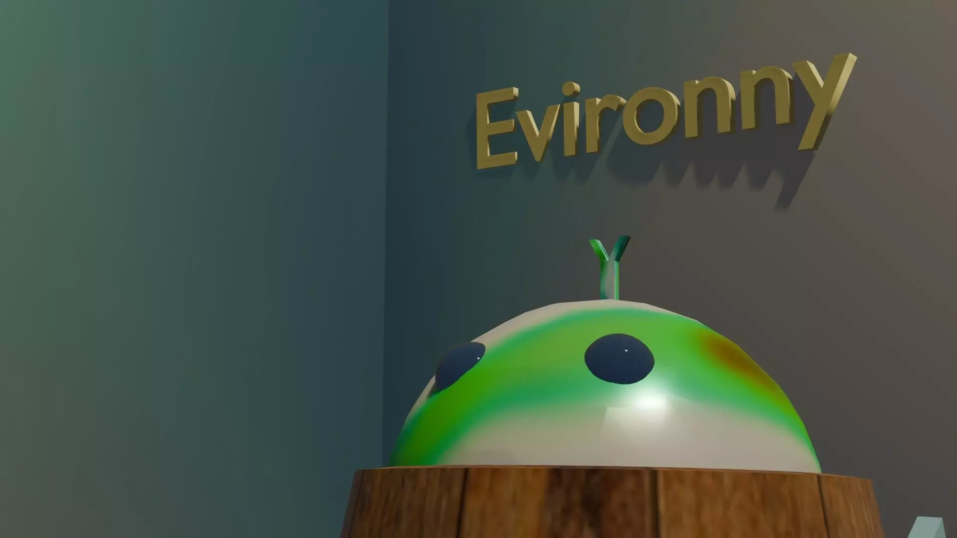 Evironny  model 001 Low-poly 3D model_0