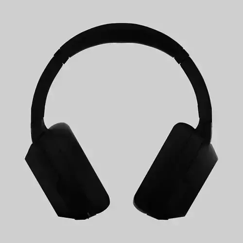 SONY HEADPHONE Low-poly 3D model Low-poly 3D model Low-poly 3D model