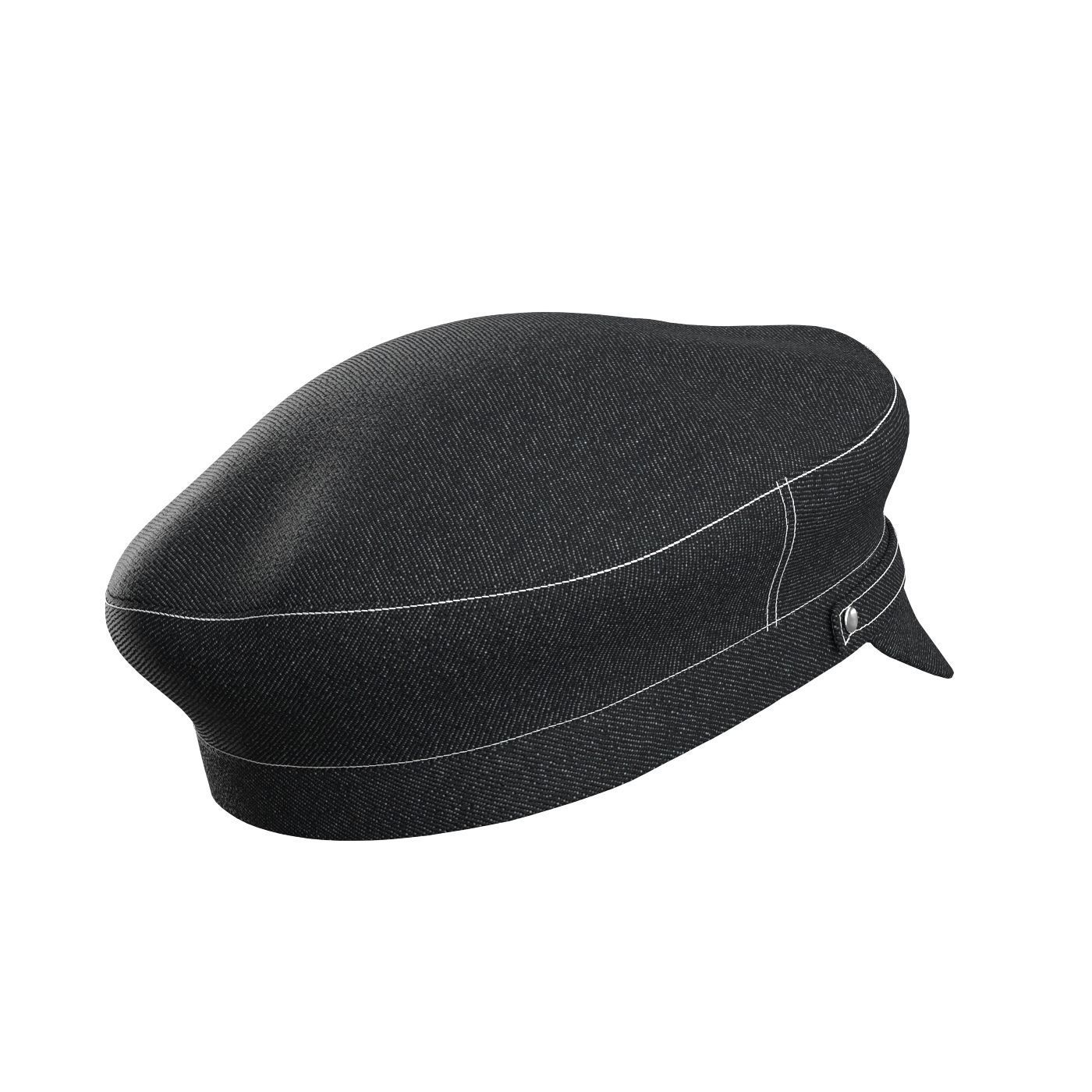 Brando Hat 3D model_3