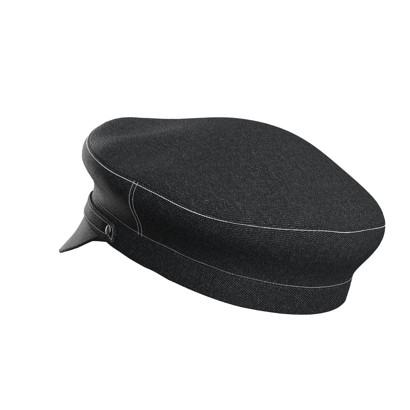 Brando Hat 3D model_5