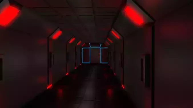 Sci Fi corridor