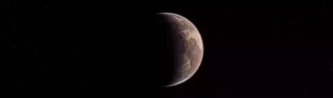 16k Detailed Planet 3D model