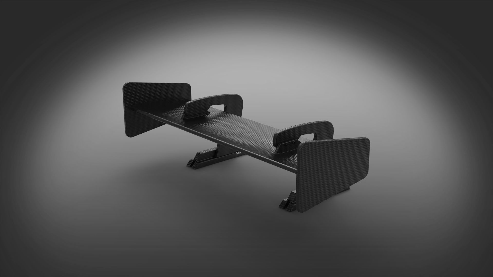 Spoiler bodykit auto 3D model_2