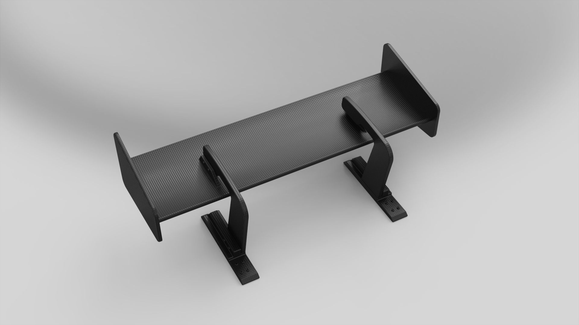 Spoiler bodykit auto 3D model_6