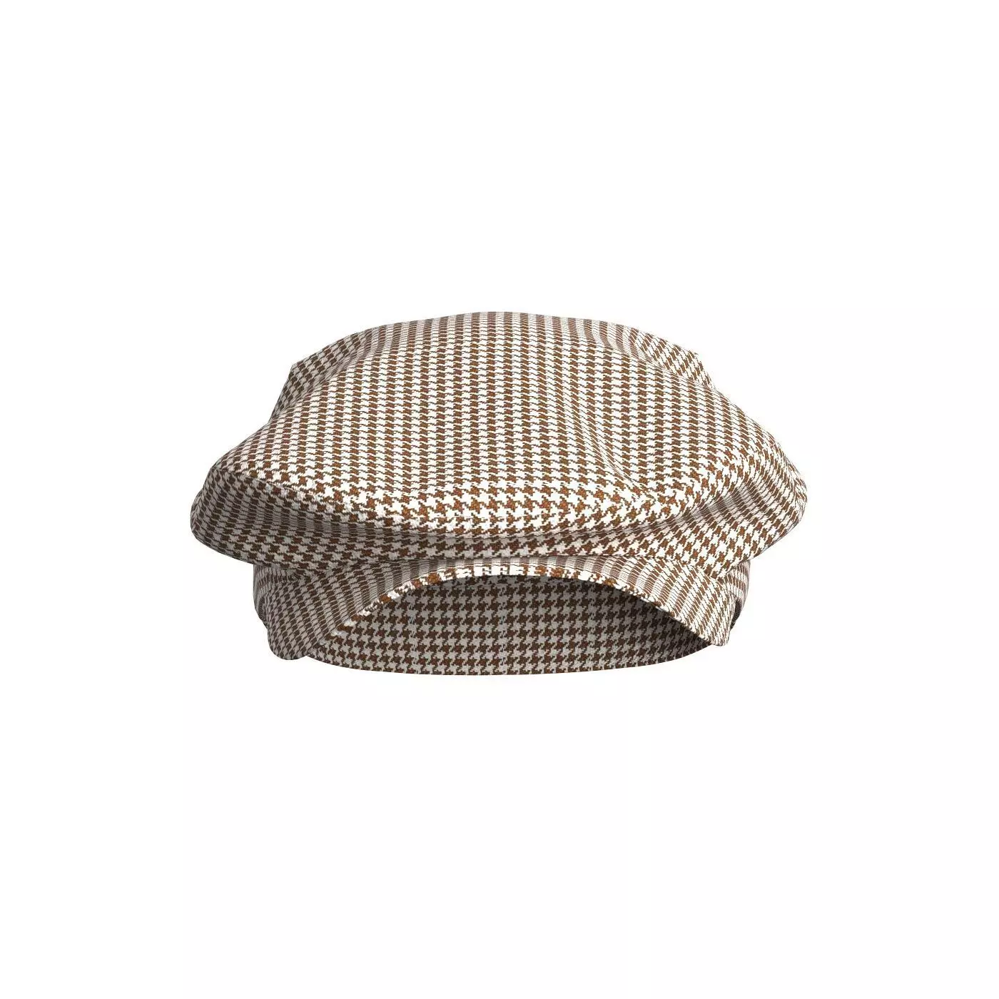 Flat Cap 3D model_0