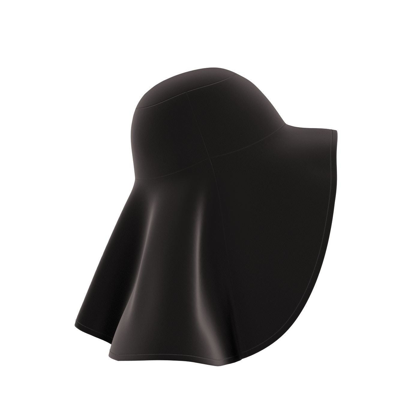 Floppy Hat 3D model_2