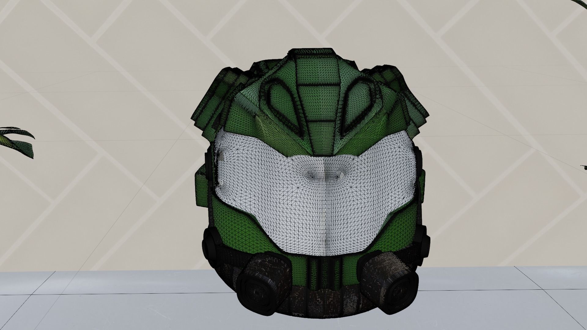 Power-Helmet 3D model_6
