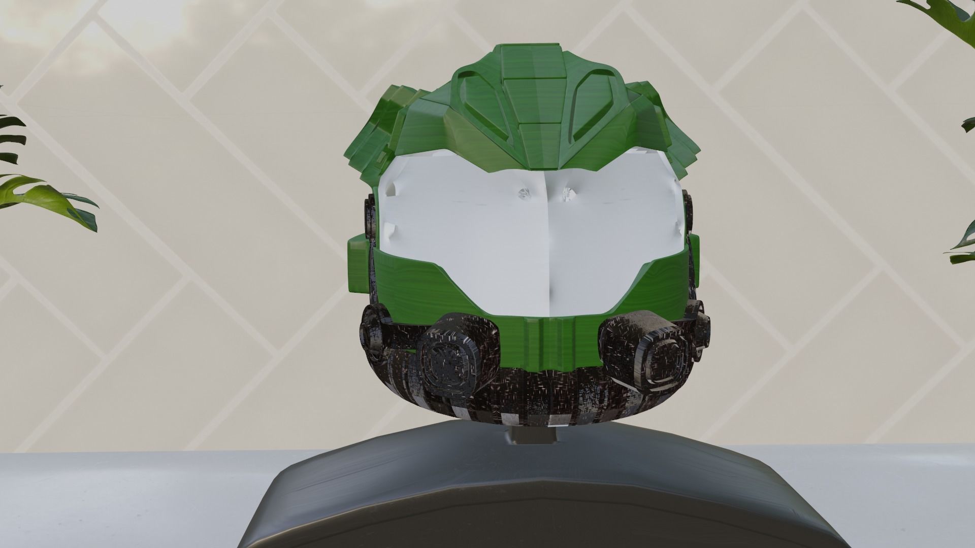 Power-Helmet 3D model_1