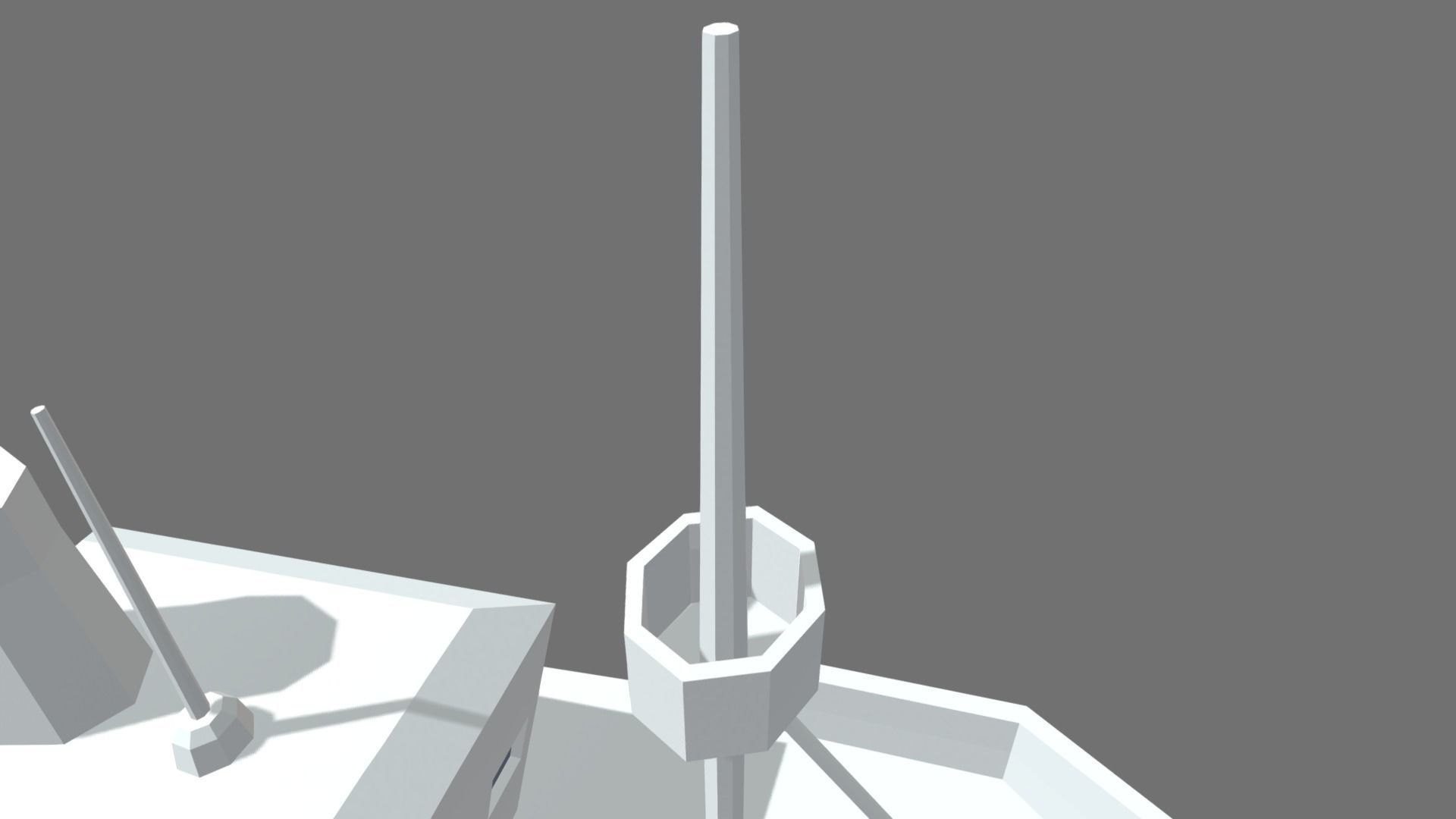 Low Poly Fishing Boat 01 Low-poly 3D model_6