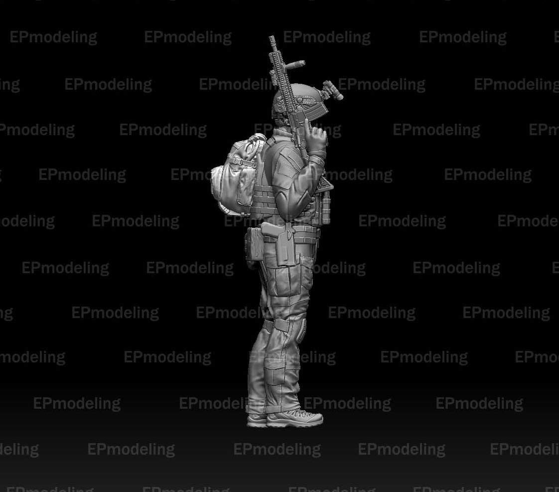 Army Ranger 3d Files US ranger soldier 3D model 3D printable | CGTrader