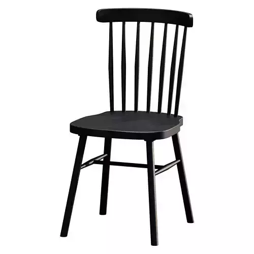 Ikea Norrarid black Festima chair 3D model