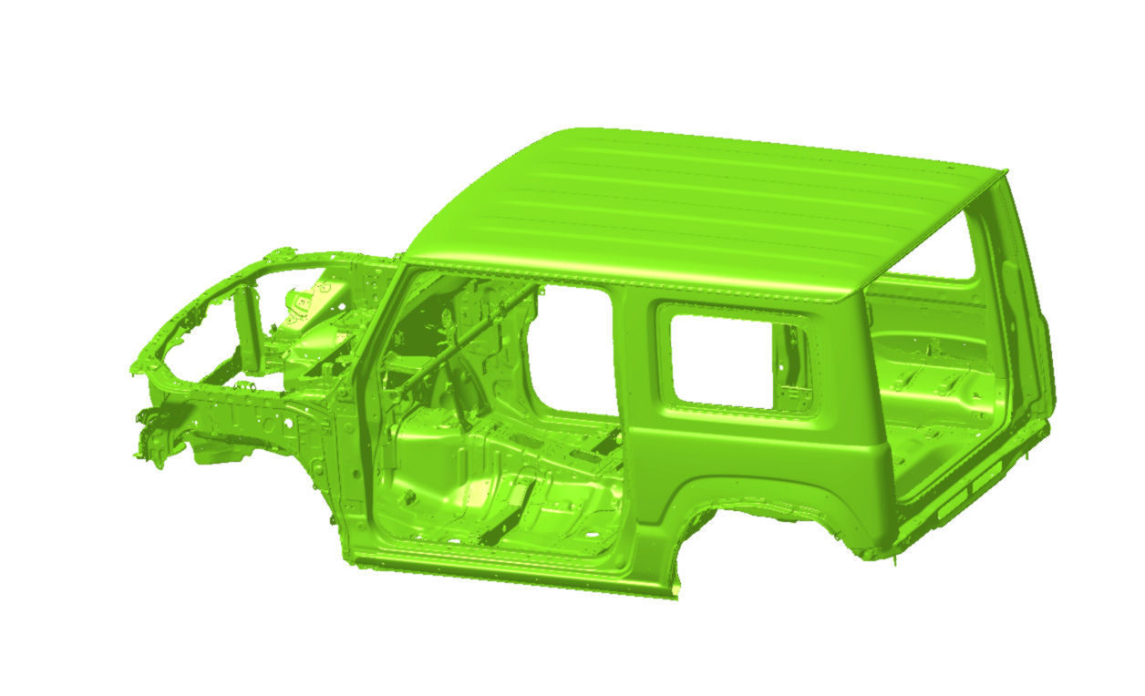 Suzuki Jimny  Avantage 2019 Vehicle 3d scan model 3D model_4