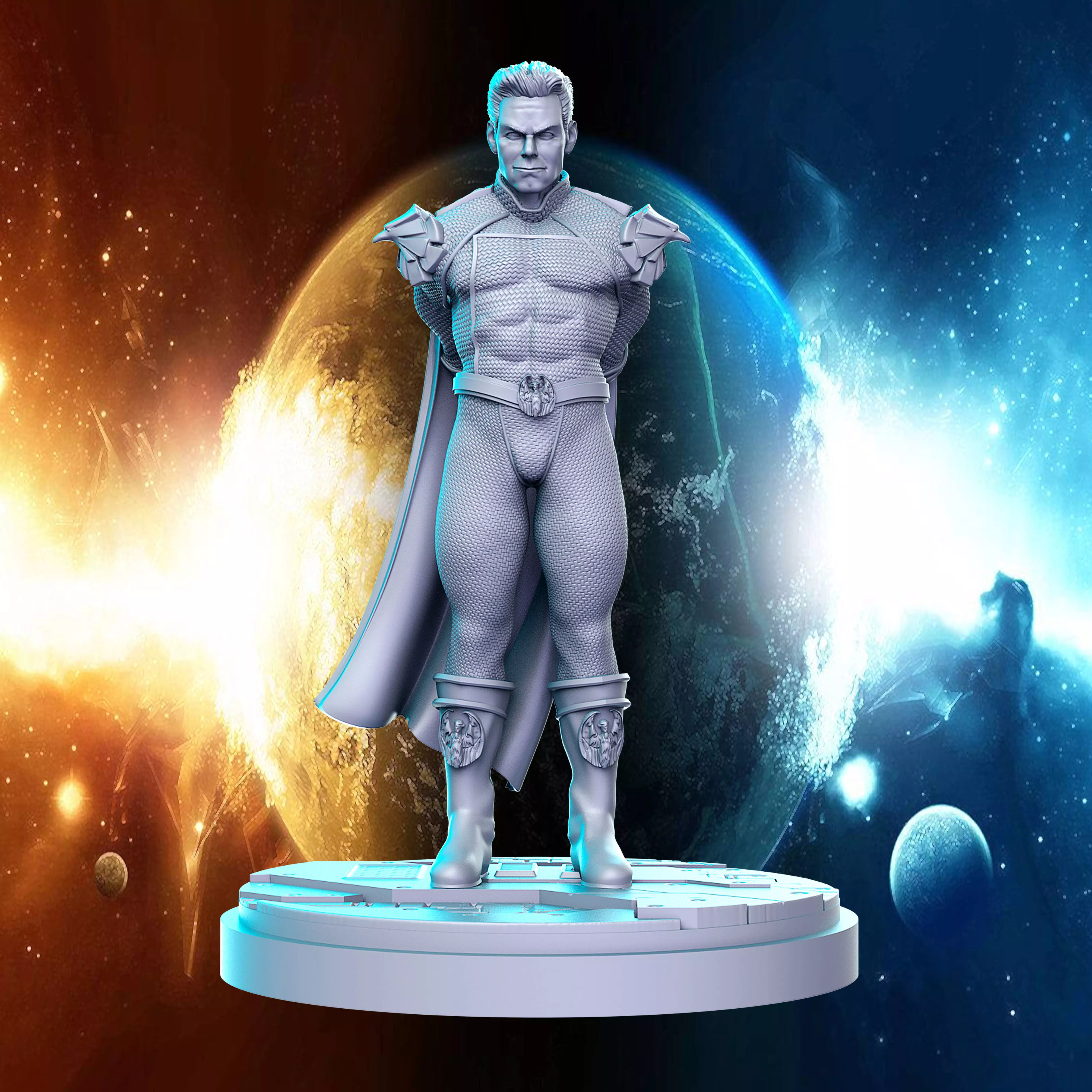 Homelander 2 The boys comics Super Hero 32mm Pre-supported 3D print model_0