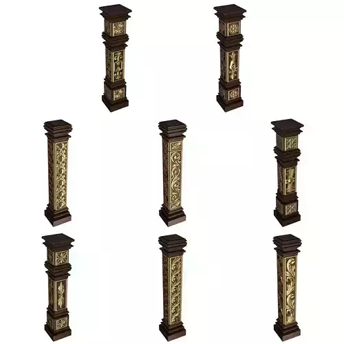 Baluster Collection Red