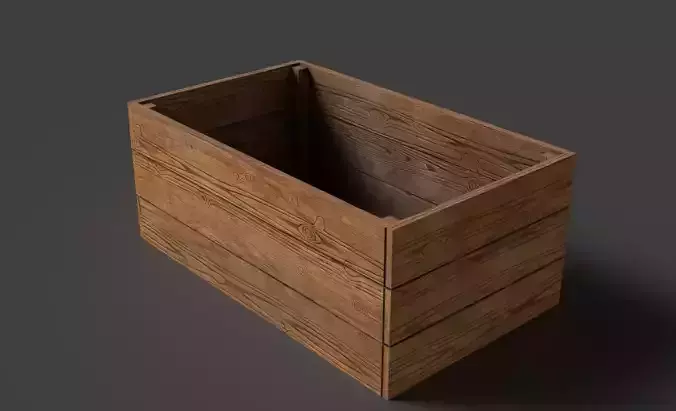 wooden crate