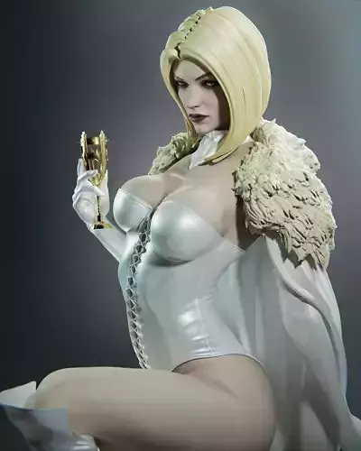 Emma Frost 3D Print