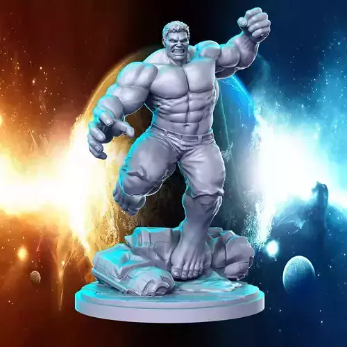 Hulk Inmortal Marvel Super Hero 32mm Pre-supported