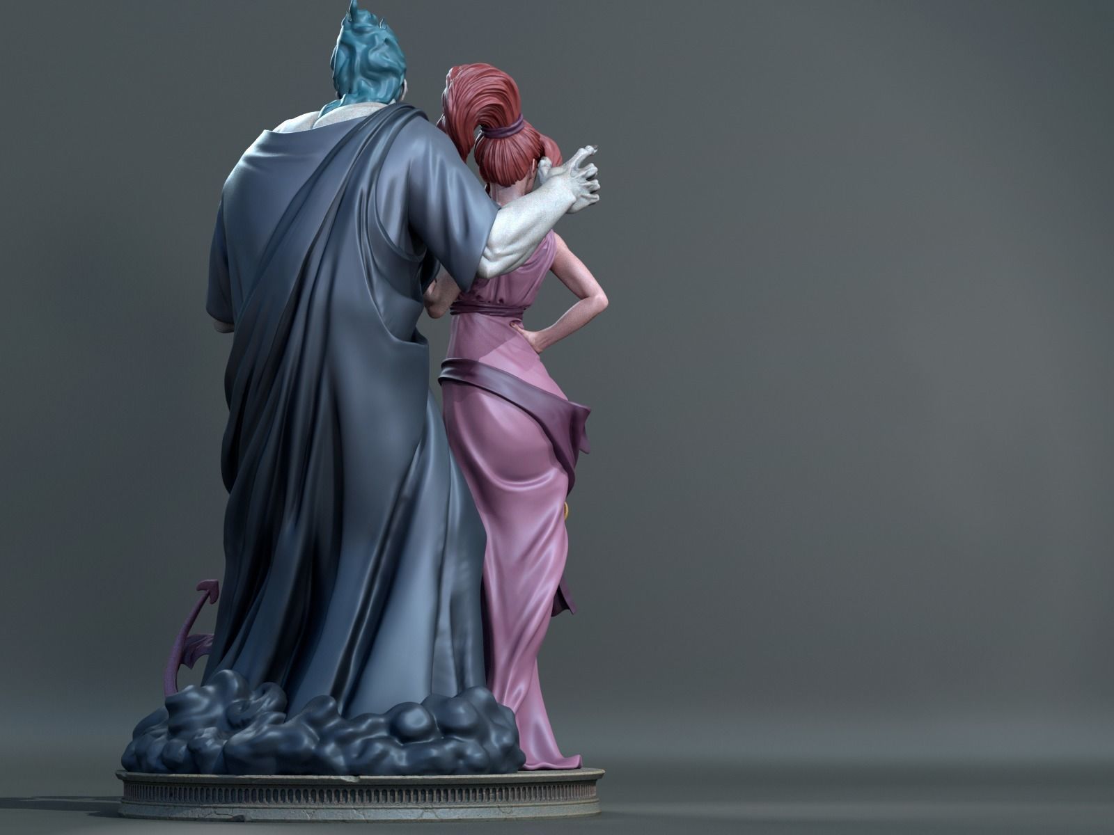 Hades and Megara 3D Print 3D print model_5