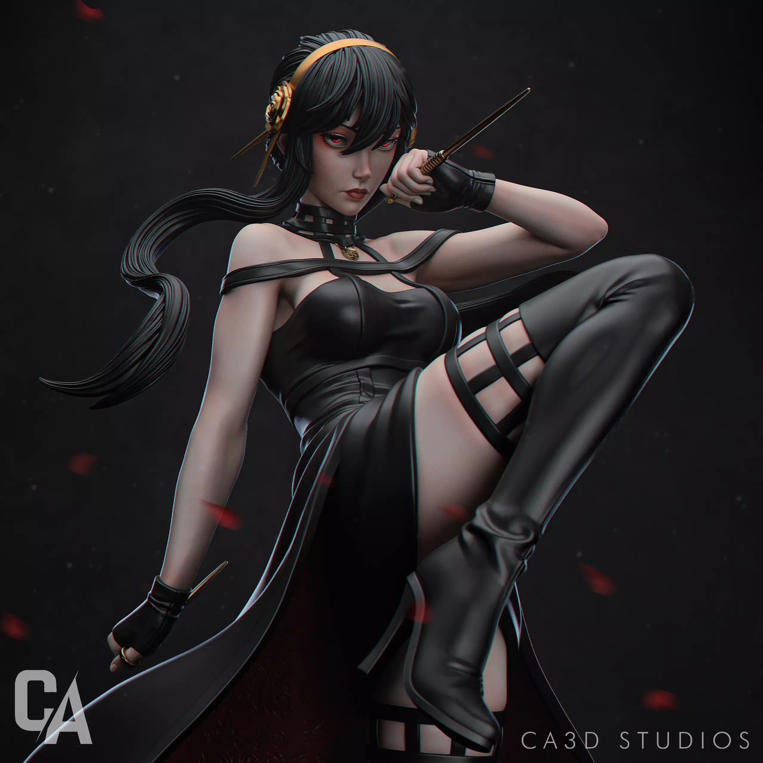 Yor Forger 3D Print 3D print model_0