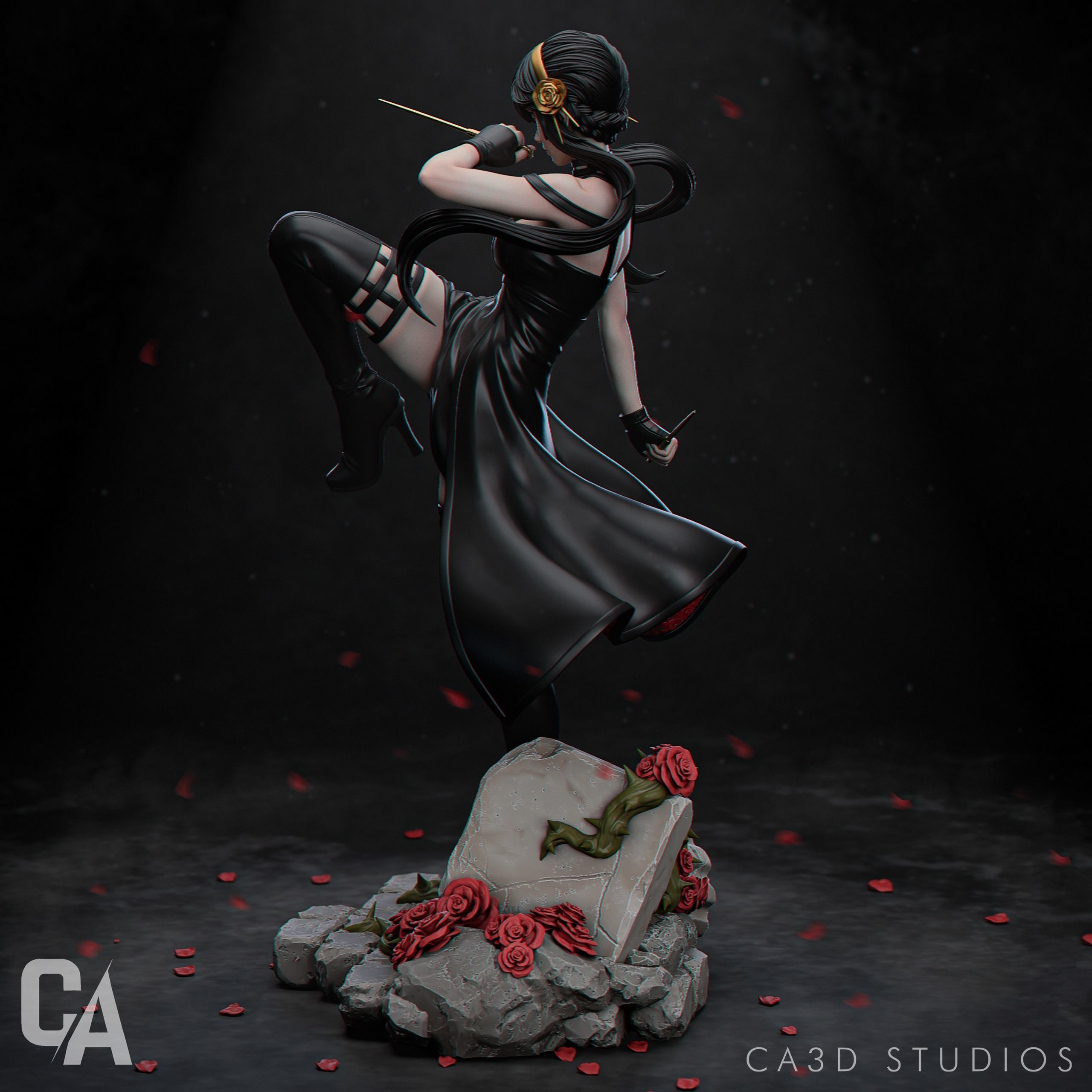 Yor Forger 3D Print 3D print model_3