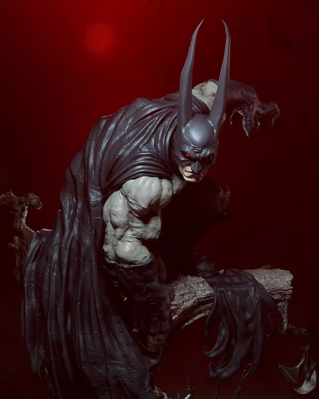 Batman Vampire 3D Print 3D print model_0