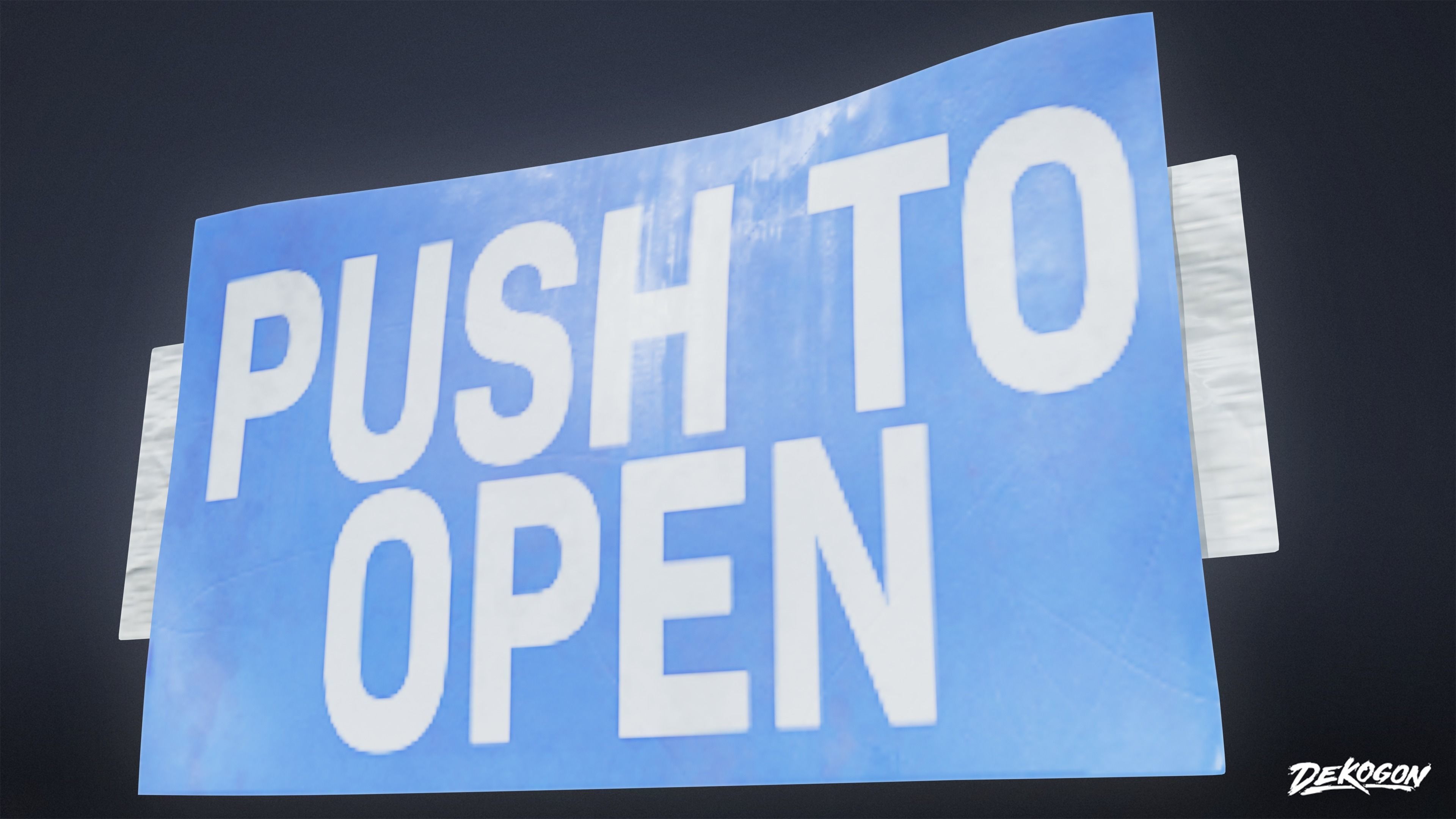 SUBURBS - Advertisements 01 - LOW POLY AND NANITE Low-poly 3D model_24