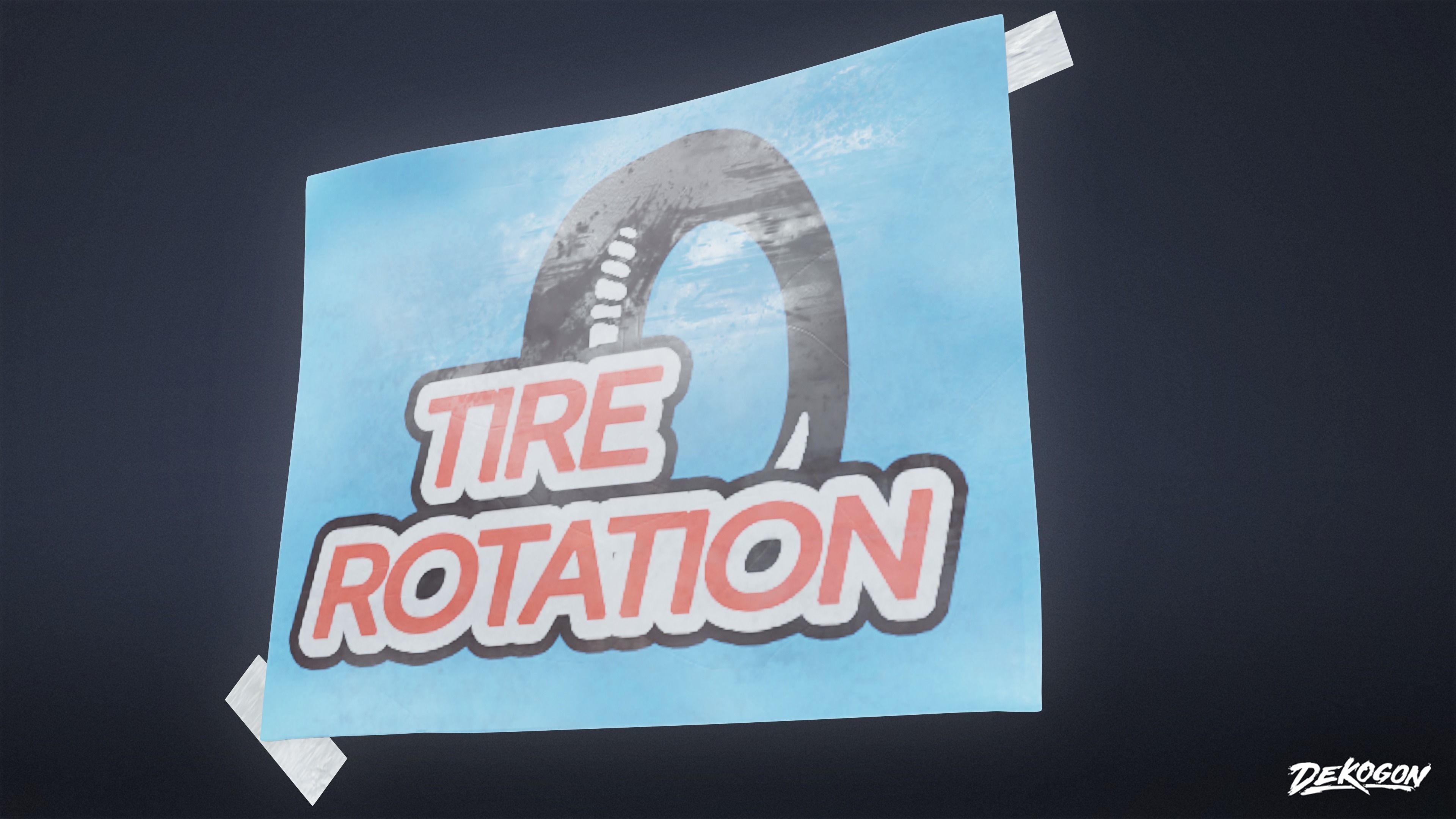 SUBURBS - Advertisements 01 - LOW POLY AND NANITE Low-poly 3D model_23