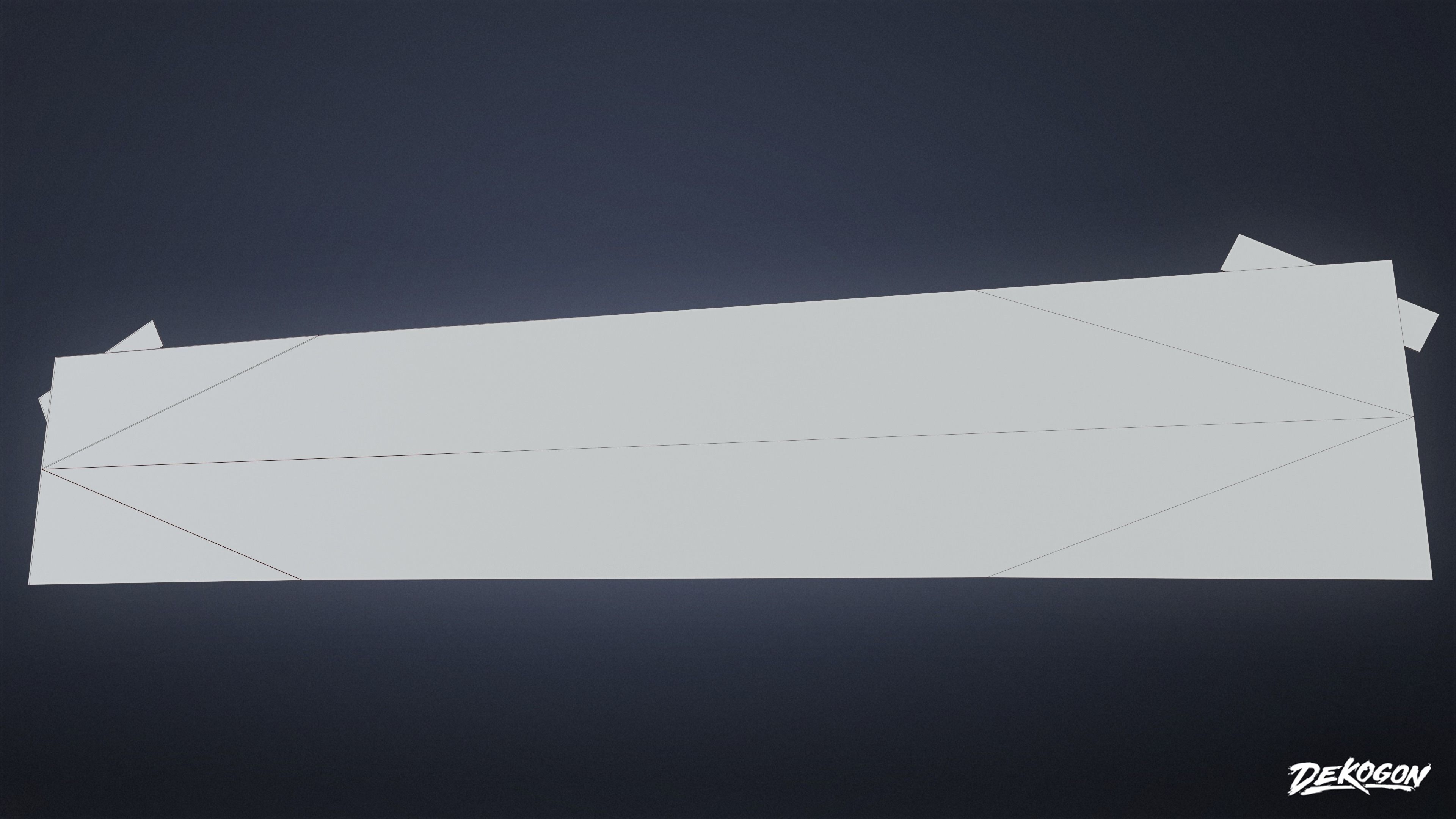 SUBURBS - Advertisements 01 - LOW POLY AND NANITE Low-poly 3D model_33