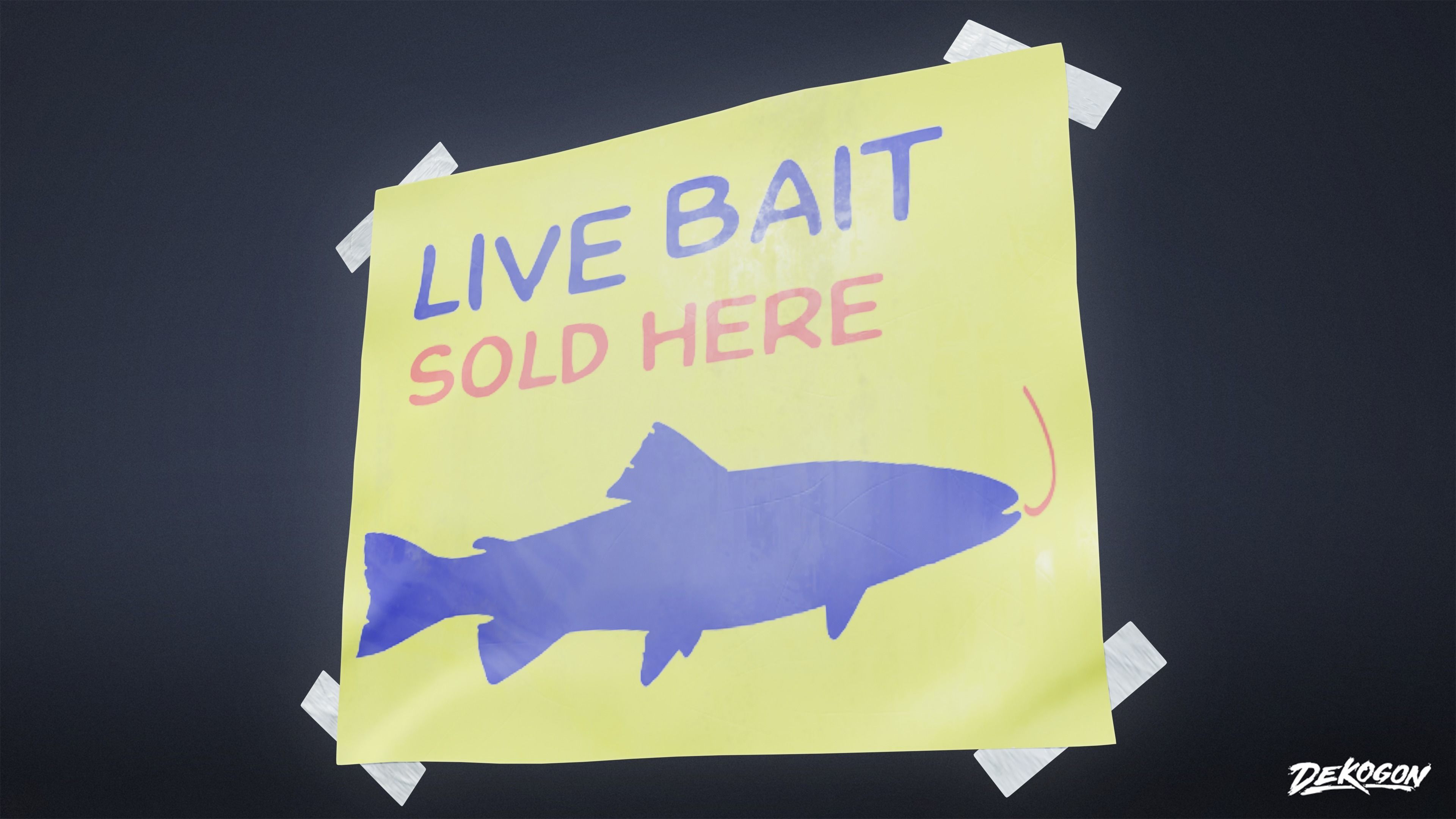 SUBURBS - Advertisements 01 - LOW POLY AND NANITE Low-poly 3D model_15