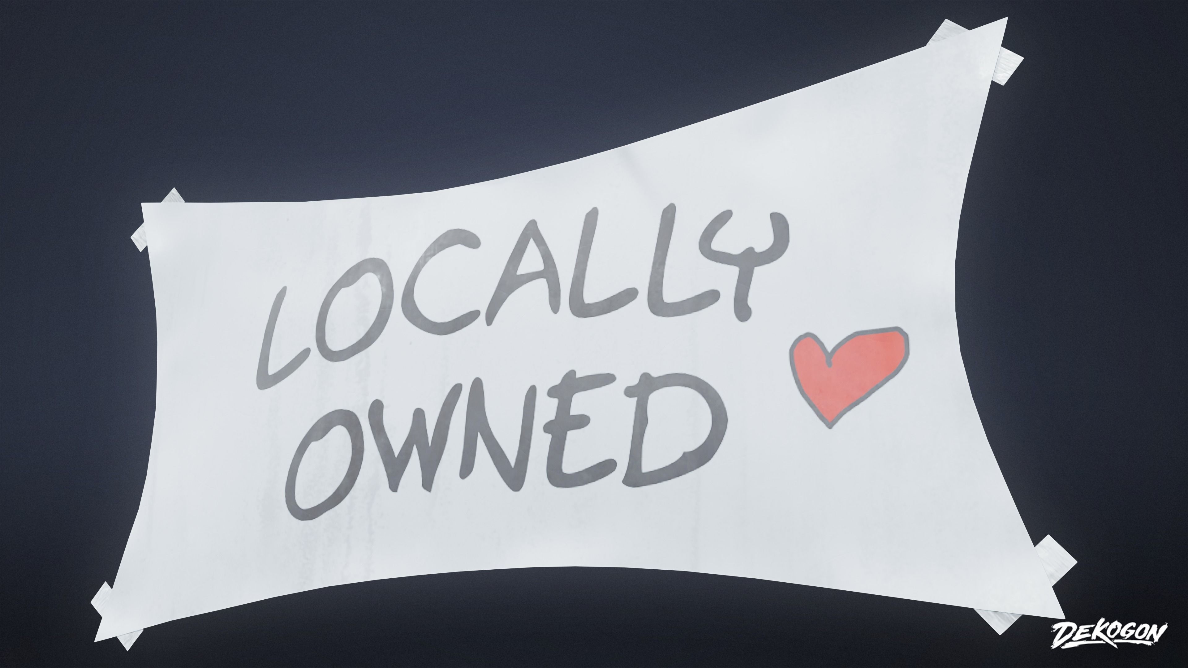 SUBURBS - Advertisements 01 - LOW POLY AND NANITE Low-poly 3D model_19