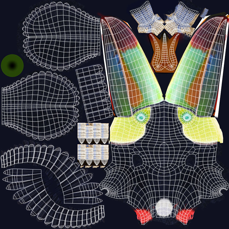 Toucan B - Flight 3D model_14