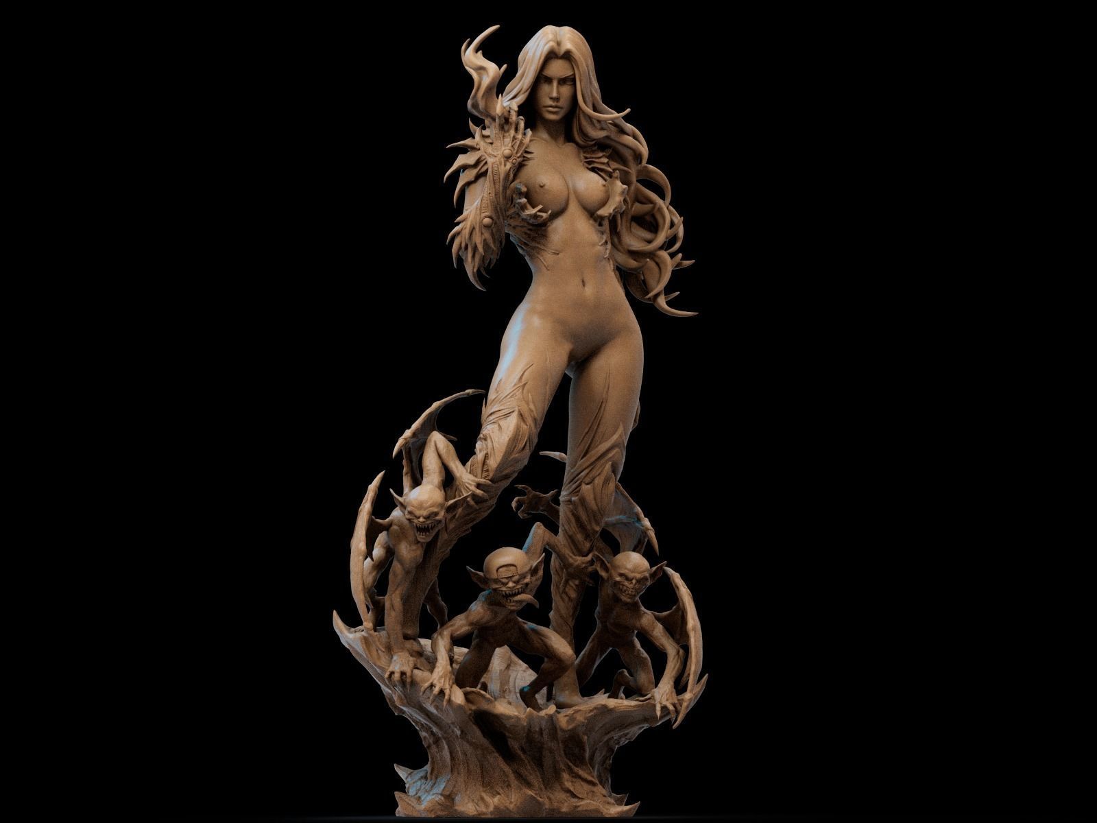 SARA PEZZINI - WITCHBLADE NSFW 3D PRINT 3D print model_4