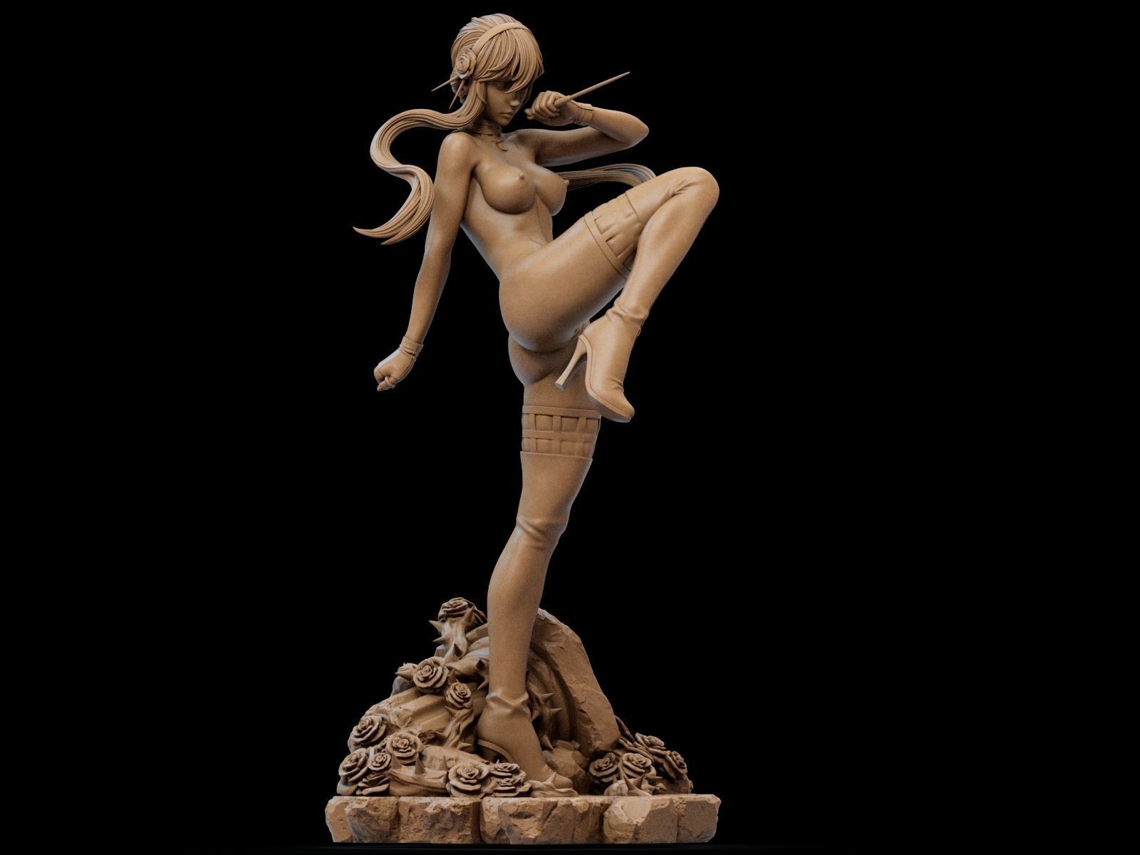Yor Forger NSFW 3D Print 3D print model_4