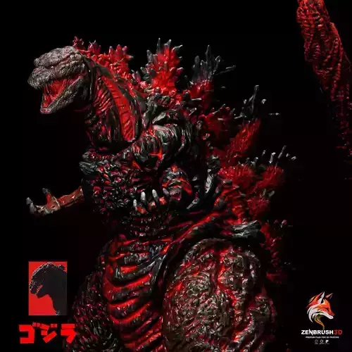 SHIN GODZILLA 3D PRINTING
