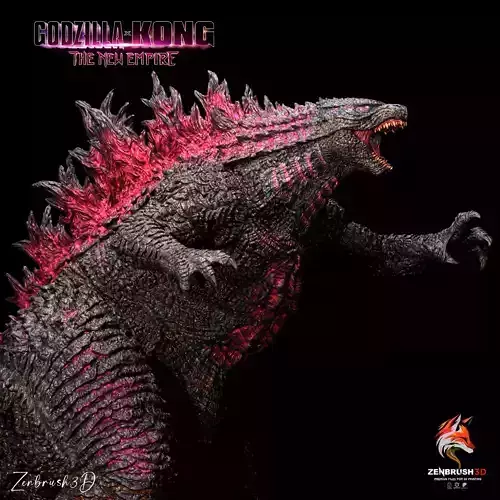 GODZILLA - THE NEW EMPIRE 2024 3D PRINTING 3D print model