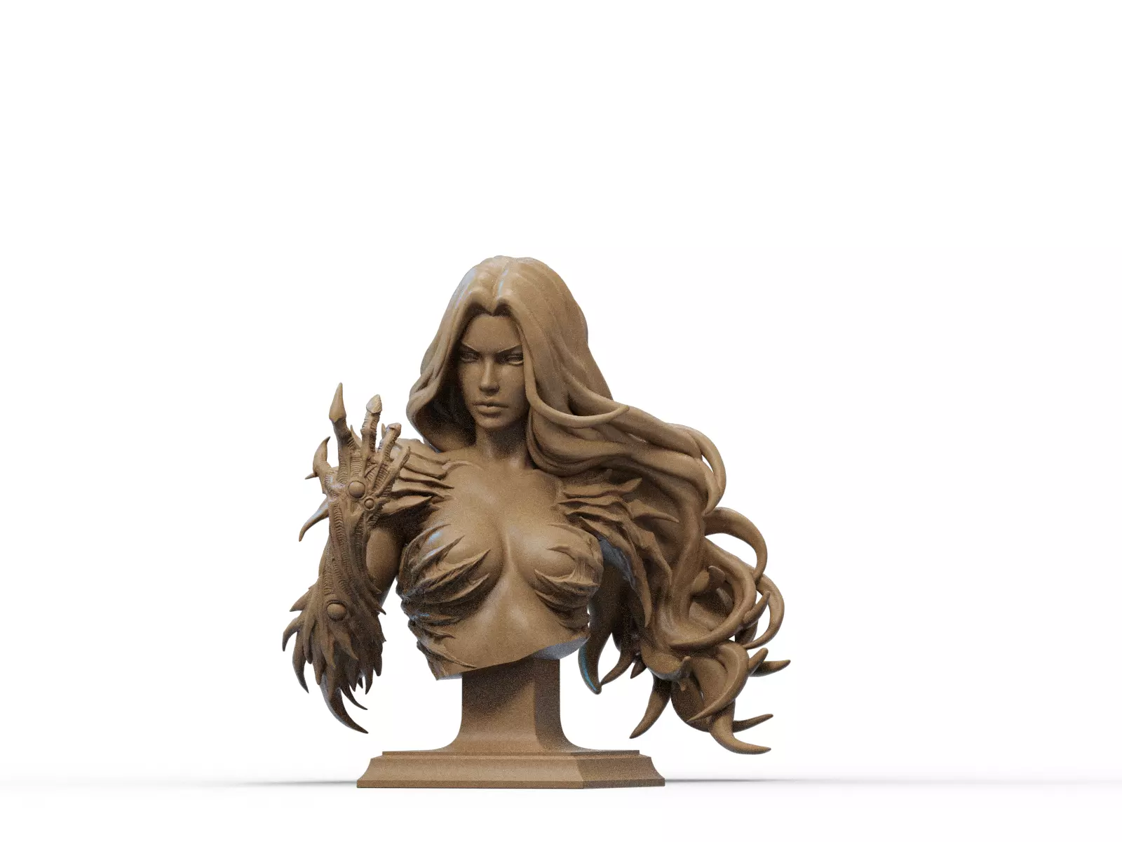 SARA PEZZINI - WITCHBLADE Bust 3D PRINT 3D print model_0