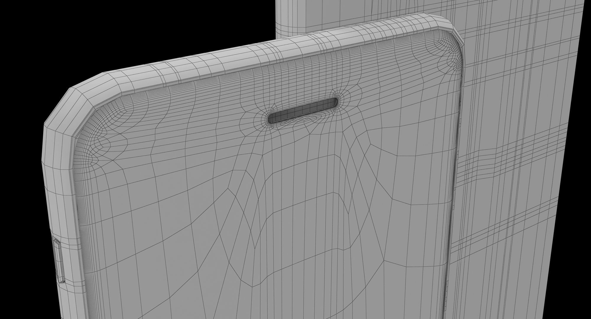 iPhone 6S And 6S Plus Rose Gold Low-poly 3D model_21